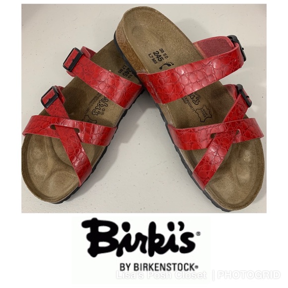 birkenstock mayari graceful raspberry